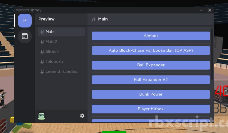 Hoops - Demo [PlayerHitbox, Aimbot]
